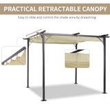 Outdoor retractable pergola 24503362