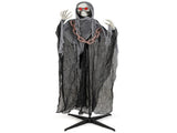 6.4 ft Halloween Standing Grim Reaper Automatic Arm Movement 08131336