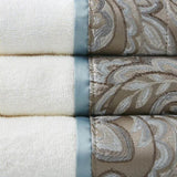 6 Piece Jacquard Towel Set B03598756