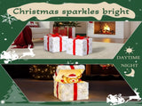 12in Motorized Pop-up Gift Box with Reindeer, Outdoor Christmas Decorations with Motor & 60 LED 79548883