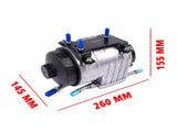 Diesel Fuel Pump w/ Filter Fit for F-250 F-350 F-450 F-550 Super Duty 2008-2010 V8 6.4L 05355414