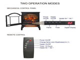 18 inch 3D Flame Electric Infrared Quartz Fireplace Stove with remote control W1769112698