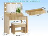 Oak-colored particleboard with a textured melamine veneer, 1 drawer with 3 compartments, dressing 94382314