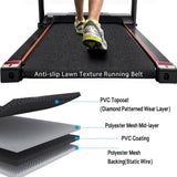 ZNTS Folding Treadmill Electric Running 2.5HP Motor 300LBS Weight Capacity Walking Jogging 69516694