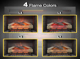 28inch Infrared Electric Fireplace Insert, Touch Panel Home Decor Heater, With Cracking Sound W1769P191328