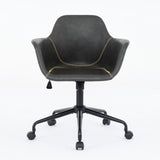 Mid-Century Modern Office Chair,Rolling Swivel Height Adjustable Ergonomic Chair with W1143P173516