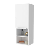 ZNTS Milwaukee Medicine Cabinet, Two Shelves, Single Door Cabinet, Two Interior Shelves B128P148746