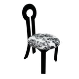 Dining Chairs Set of 2, Key-Design Home Chairs - Linen Upholstered Solid Wooden Dining Chairs with W2700P338558