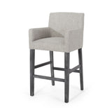 Upholstered 30.5 inch Counter Stools - Light Gray/Gray 71253.00LGRY
