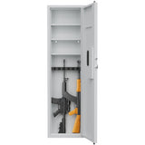 ZNTS 53" Passwod Touch Panel In-Wall Safe,Hidden Wall Gun Safe for Rifles with Adjustable W1779P198266