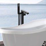 ZNTS Freestanding Bathtub Faucet with Hand Shower W1533125020