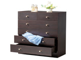 Modern Simple 6-Drawer Dresser Brown 72602814