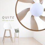 Light Pro 22 in. LED Indoor Coffee Smart Ceiling Fan with Remote Control T3177P284012