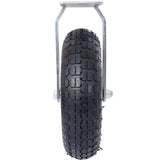 4PCS 12IN CASTER pneumatic tire, Caster Wheel, Swivel Plate, Steel Hub with W465130469