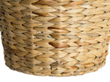 Natural Finish Water Hyacinth Trash Can with Removable Liner, 1.8 Gallon 04788000