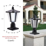 Solar Column Headlights With Dimmable LED W1340133335