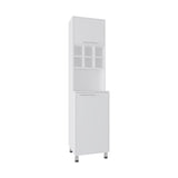 Attica 80" High Double Cabinet Kitchen Pantry , Storage Cabinet, Six spice Cubbies and Four Shelves B070P286454