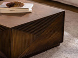Square Coffee Table Modern Colour Combination Coffee Table Not Need Assembly Coffee Table for Living W3081P360266