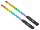 2 FT Whip Lights, 2PCS Lighted Whip Music Sync Mode, RGB Chasing Whip fit for ATV 67414292