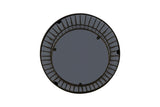 ET901 Modern Contemporary Metal Nested base and Tinted tempered glass top material 21" Height End B009P306193