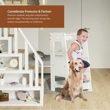 Toddler Standing Tower for Kitchen, Step Stool for Kid's Adjustable Height Learning Stool, Removable W2701P207516