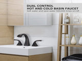 2-Handle Bathroom Sink Faucet with Drain, Oil Rubbed Bronze W122465398