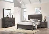 1pc Contemporary Six Drawers Dresser Brownish Gray Driftwood Finish Rustic Finish Bedroom Wooden B011P234751