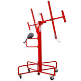 Drywall Lift Panel 16' Lift Panel Hoist Jack Lifter Jack Rolling Caster Wheel Sheetrock W465P189993