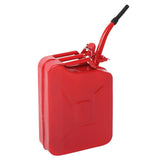 20L US Standard Cold-rolled Plate Petrol Diesel Can Gasoline Bucket with Oil Pipe Red 10380296