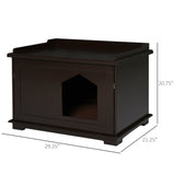 ZNTS Wooden Cat House （Prohibited by WalMart） 68023583