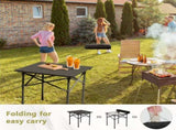 Portable Folding Camping Table for 2-4 Persons, Ultralight Collapsible Table Outdoor Camp Table for 60977335