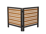 2-Panel Outdoor Air Conditioner Fence Screen, Outsideood Privacy Fence, Backyard Garden Patio 38" W2640P290610