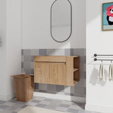 30 Inch Bathroom Vanity With Open Shelf, KD-PACKING W99956039