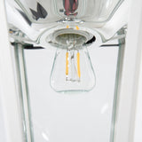 77" Solar Lamp Post Light, Waterproof Aluminum Outdoor Vintage Street Lamp, Motion Activated Sensor W2225142612