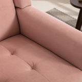 Modern Soft Velvet Material Ergonomics Accent Chair Living Room Chair Bedroom Chair Home Chair With W676P313965