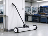 24" Magnetic Sweeper with Wheels, 50 lbs Heavy-Duty Magnetic Pickup Sweeper with Telescoping Tool & 63695338