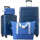 2 Piece Luggage Set with Bags Expanable Spinner Wheels ABS Lightweight Suitcase with TSA Lock N732P198745C