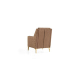 ZNTS Luna Modern Style Chair in Copper B009138503