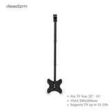 TMC-7004 Ceiling Mount TV Wall Bracket Roof Rack Pole Retractable For 32"-55" Flat Screen 91907909