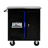 DOUBLE-DOOR CLAPBOARDl MULTI-FUNCTION TOOL CART--BLAKBLUE W1102P182240