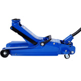 2.5 Ton Low Profile, Heavy-Duty Steel Racing Floor Jack with Single Piston Lift Pump, Lifting Range W465P190497