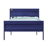 Blue Full Platform Bed B062P189169