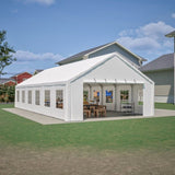 20x40FT Party Tent Heavy Duty, Large Wedding Event Shelters with 3 Carry Bags & Removable Sidewalls, 52771184