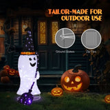 4ft Ghost 100LED Lighted Outdoor Halloween Decorations 20861555