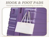 3 in 1 20"/24"/28" 3 pcs/set in ABS Spinner Wheel Luggage, Carry on Suitcase, Matching Color, 69933898
