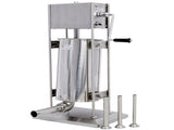 Stainless Steel Commercial Sausage Stuffer,Dual Speed Vertical Sausage Maker 32LB/15L, Meat Filler W46557797