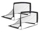 2 Pack Pop Up Soccer Goals, Portable Soccer Nets for Kids Youth Adults, Outdoor Soccer Goal Set for 32180119