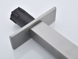 Waterfall Spout Bathroom Sink Single Handle Faucet with Pop-Up Drain 99007003