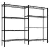 49.2''W Adjustable Storage NSF Wire Shelving Unit Multiple rows Shelving for Storage Rack 58966298