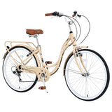 Ladys Bike, 7 Speed, Steel Frame, Multiple Colors W101963875